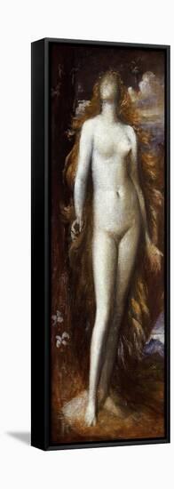 She Shall be Called Woman-George Frederick Watts-Framed Stretched Canvas