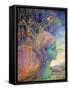 She Shall Have Music Wherever She Goes-Josephine Wall-Framed Stretched Canvas