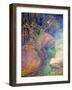 She Shall Have Music Wherever She Goes-Josephine Wall-Framed Giclee Print