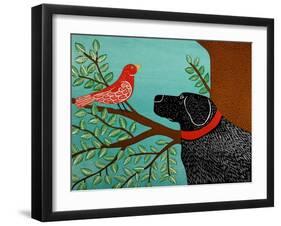 She Sings A Lovely Song Black-Stephen Huneck-Framed Giclee Print