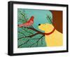 She Sings A Lovely Song Yellow-Stephen Huneck-Framed Giclee Print