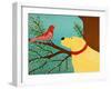 She Sings A Lovely Song Yellow-Stephen Huneck-Framed Giclee Print