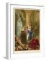 She Summons up the Spirit of Samuel at Saul's Request-Mampi-Framed Art Print