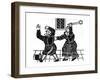 She Thumps Him-null-Framed Giclee Print