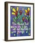 She Turned-Carla Bank-Framed Giclee Print