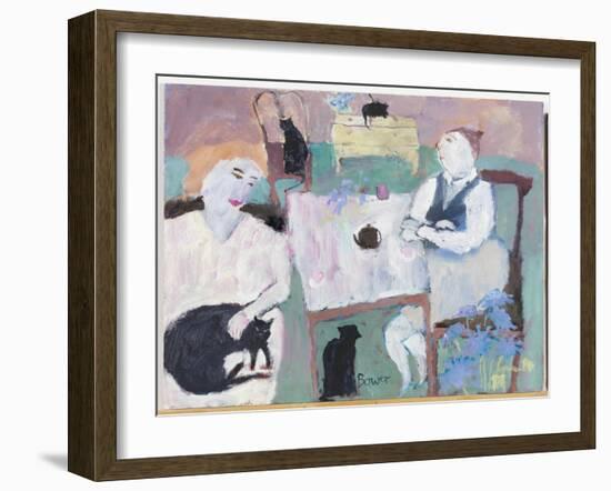 She Wasn't a Cat Person, 2009-Susan Bower-Framed Giclee Print