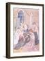 She Went to Her Room, Where Slept Her Son George, Guarded by Waiting Women-Charles Robinson-Framed Giclee Print