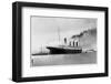 She Who Called for Aid across the Waters of the Sea: The 'Palace' Which Collided with an Iceberg,…-null-Framed Photographic Print