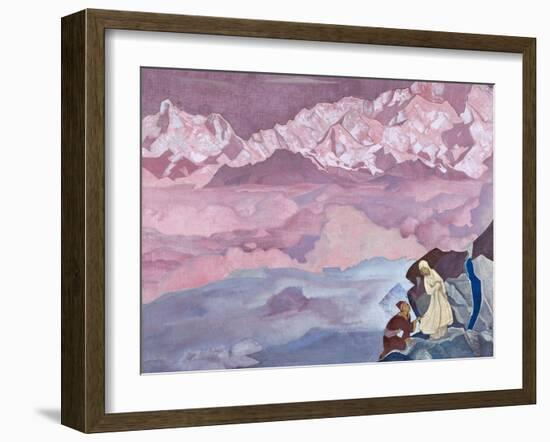 She Who Leads, 1924-Nicholas Roerich-Framed Giclee Print