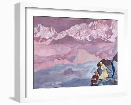 She Who Leads, 1924-Nicholas Roerich-Framed Giclee Print