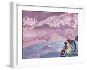 She Who Leads, 1924-Nicholas Roerich-Framed Giclee Print