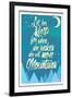 She Will Move Mountains 2-Kimberly Glover-Framed Giclee Print