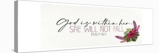 She Will Not Fall-Kimberly Allen-Stretched Canvas