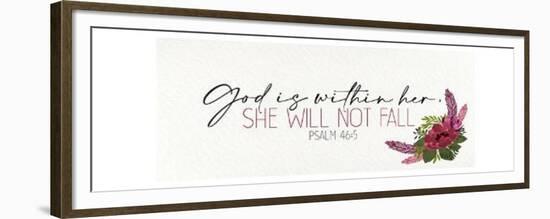 She Will Not Fall-Kimberly Allen-Framed Premium Giclee Print