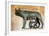 She-Wolf Bronze Sculpture-null-Framed Photographic Print