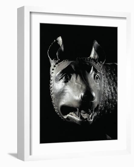 She-Wolf Sucklimg Romulus and Remus-null-Framed Giclee Print