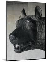 She-Wolf Suckling Romulus and Remus (Mythical Founders of Rome)-null-Mounted Giclee Print