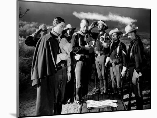 She Wore A Yellow Ribbon, Ben Johnson, John Wayne, 1949-null-Mounted Photo