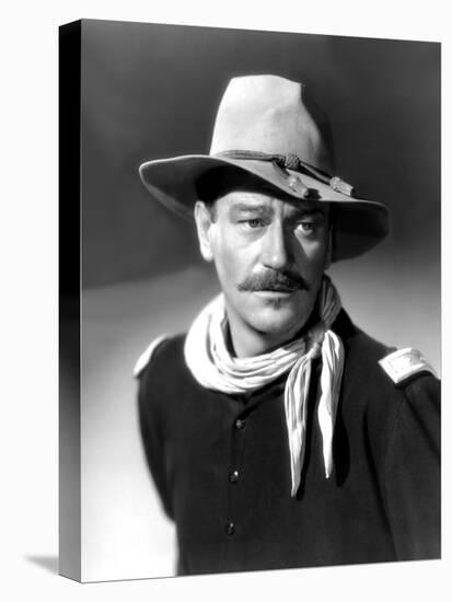 She Wore a Yellow Ribbon, John Wayne, 1949-null-Stretched Canvas