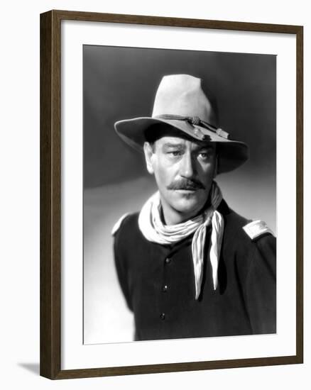 She Wore a Yellow Ribbon, John Wayne, 1949-null-Framed Photo