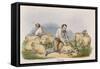 Shearing, C1845-Robert Kent Thomas-Framed Stretched Canvas