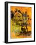 Shearing Shed-Margaret Coxall-Framed Giclee Print