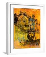 Shearing Shed-Margaret Coxall-Framed Giclee Print