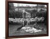 Shearing Sheep, Wales-Henry Grant-Framed Photographic Print