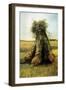 Sheaves Bundled High in a Field-Vincent van Gogh-Framed Art Print