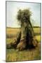 Sheaves Bundled High in a Field-Vincent van Gogh-Mounted Art Print