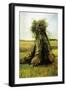 Sheaves Bundled High In a Field-Vincent van Gogh-Framed Art Print