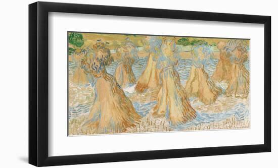 Sheaves of Wheat, 1890-Vincent van Gogh-Framed Art Print