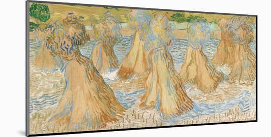 Sheaves of Wheat, 1890-Vincent van Gogh-Mounted Art Print