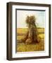 Sheaves of Wheat in a Field, 1885-Vincent van Gogh-Framed Giclee Print