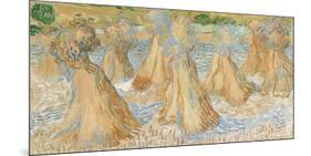Sheaves of Wheat-Vincent Van Gogh-Mounted Giclee Print
