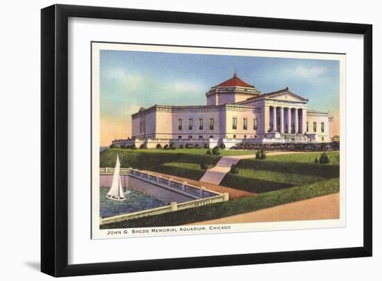 Shedd Aquarium, Chicago, Illinois-null-Framed Art Print