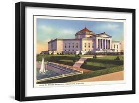 Shedd Aquarium, Chicago, Illinois-null-Framed Art Print