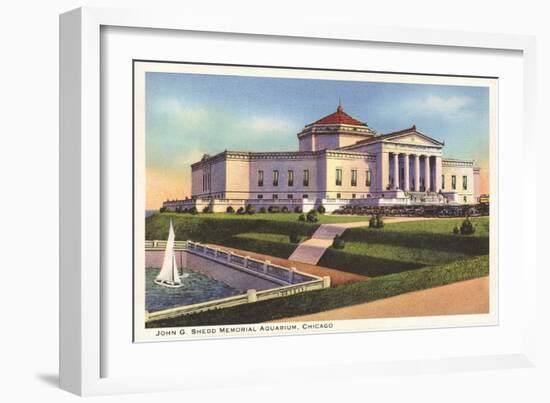 Shedd Aquarium, Chicago, Illinois-null-Framed Art Print