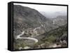 Sheekh Mountains and the Burao to Berbera Road, Somaliland, Northern Somalia-Mcconnell Andrew-Framed Stretched Canvas