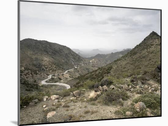 Sheekh Mountains and the Burao to Berbera Road,Somaliland, Northern Somalia-Mcconnell Andrew-Mounted Photographic Print