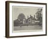 Sheen Lodge, Richmond, Where Sir Richard Owen Died-null-Framed Giclee Print