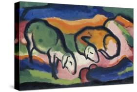 Sheep, 1912-Franz Marc-Stretched Canvas