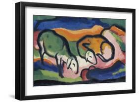 Sheep, 1912-Franz Marc-Framed Giclee Print