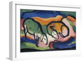 Sheep, 1912-Franz Marc-Framed Giclee Print