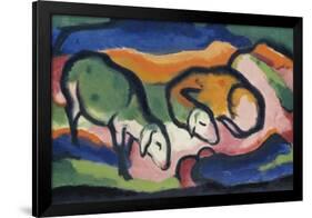 Sheep, 1912-Franz Marc-Framed Giclee Print