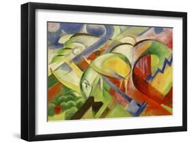 Sheep 1914-Franz Marc-Framed Giclee Print