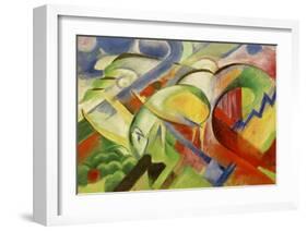 Sheep 1914-Franz Marc-Framed Giclee Print