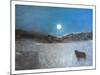 Sheep and Moon, 1997-Pamela Scott Wilkie-Mounted Giclee Print
