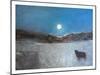 Sheep and Moon, 1997-Pamela Scott Wilkie-Mounted Giclee Print