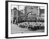 Sheep Arriving at the Chicago Stockyards to Be Converted into Legs of Mutton and Lamb Chops-null-Framed Photographic Print